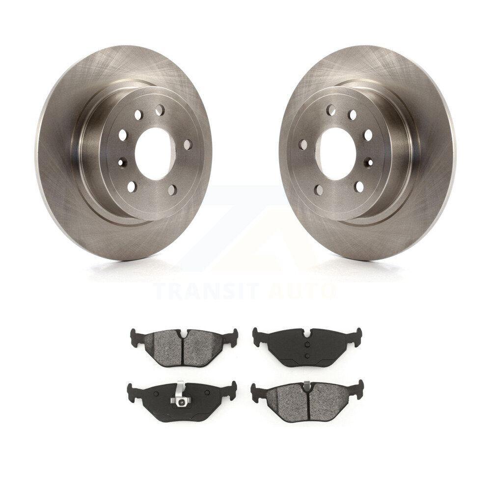 Kit de disques de frein à disque arrière et plaquettes semi-métalliques pour Saab 9-5 K8S-101759