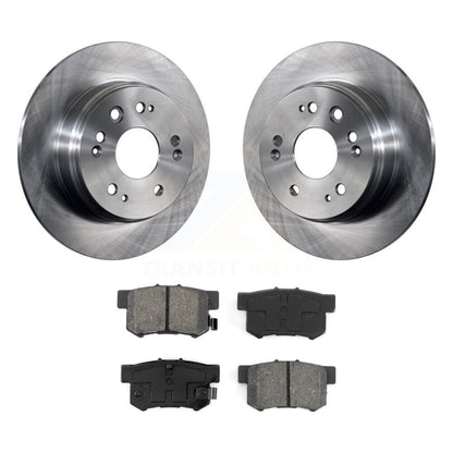 Kit de disques de frein à disque arrière et plaquettes semi-métalliques pour Honda CR-V 2002-2004