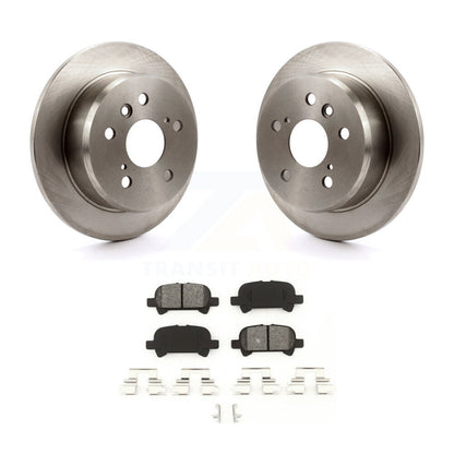Kit de rotors de frein à disque arrière et plaquettes semi-métalliques pour Toyota Camry Solara Avalo