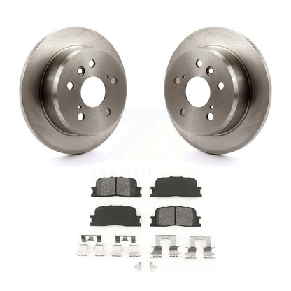 Rotor de frein à disque arrière et Kit de plaquettes semi-métalliques pour Toyota Camry Lexus ES330 ES30