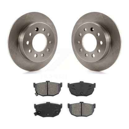 Kit de disques de frein à disque arrière et plaquettes semi-métalliques pour Hyundai Tiburon 2003-2008