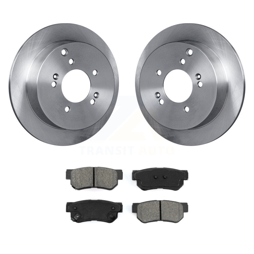 Kit de plaquettes de frein semi-métalliques pour Rotors de frein arrière, pour Hyundai Tucson Kia Sportage Santa F