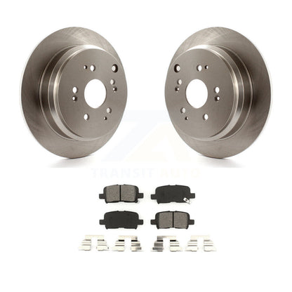 Kit de disques de frein à disque arrière et plaquettes semi-métalliques pour Honda Odyssey 2002-2004