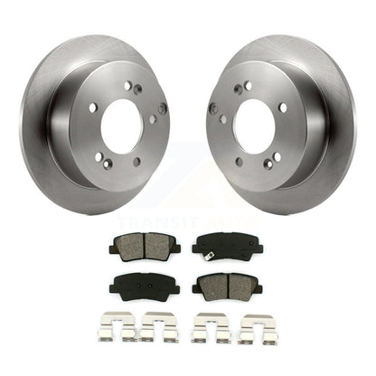 Kit de disques de frein à disque arrière et plaquettes semi-métalliques pour Hyundai Sonata 2,4 l