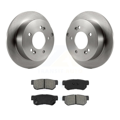 Rotors de frein arrière et Kit de plaquettes semi-métalliques pour Hyundai Tucson Kia Sportage Sonat