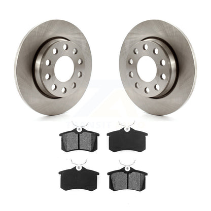 Kit disques de frein à disque arrière et plaquettes semi-métalliques pour Audi A4 K8S-101773
