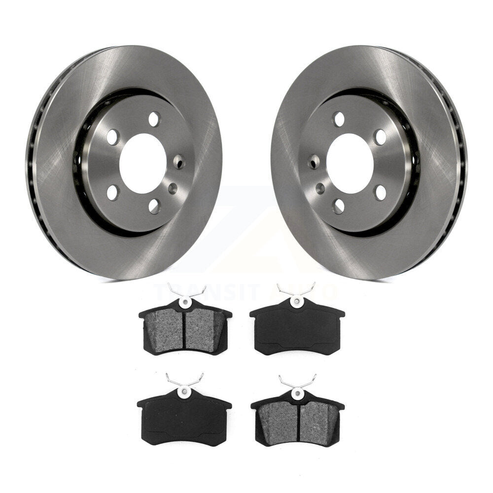 Kit de plaquettes semi-métalliques de Rotor de frein arrière, pour Volkswagen Jetta Golf Audi TT Quattr