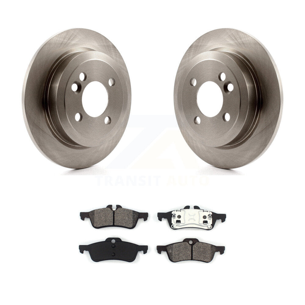 Kit de disques de frein à disque arrière et plaquettes semi-métalliques pour Mini Cooper K8S-101784