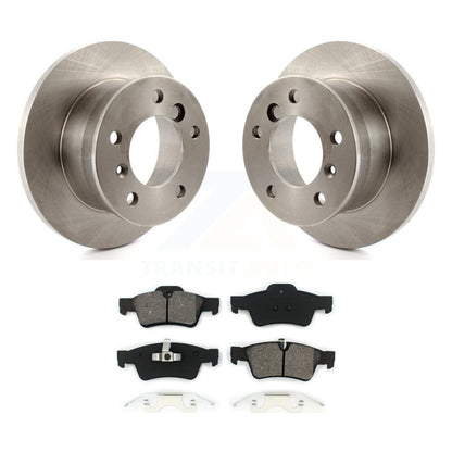 Kit de disques de frein à disque arrière et plaquettes semi-métalliques pour Mercedes-Benz G55 AMG