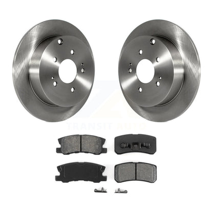 Kit de disques de frein à disque arrière et plaquettes semi-métalliques pour Mitsubishi Endeavour