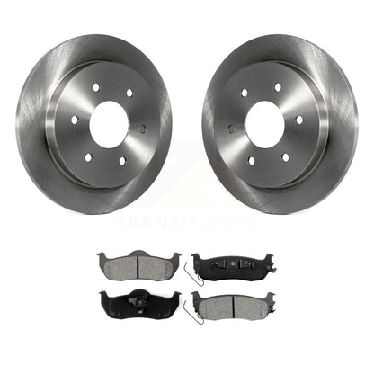 Kit de rotor de frein arrière et de plaquettes semi-métalliques pour Nissan TITAN Armada INFINITI QX5