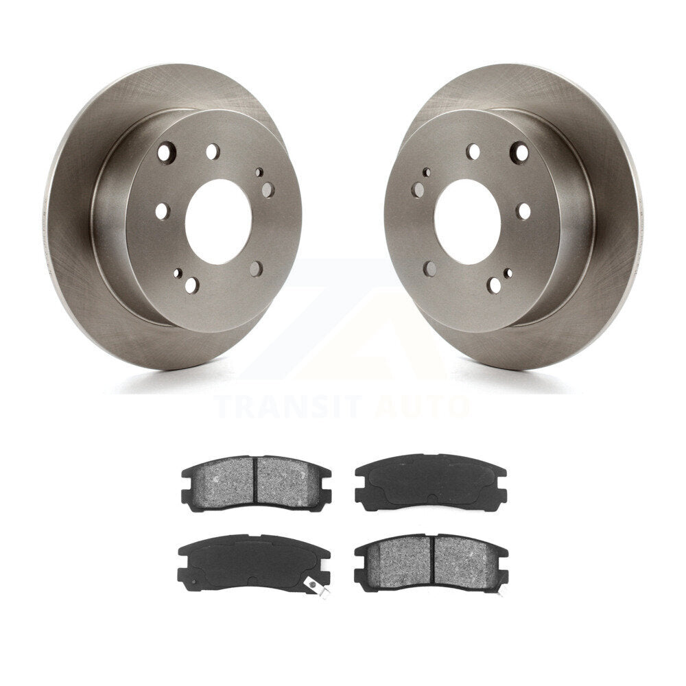 Kit de disques de frein à disque arrière et plaquettes semi-métalliques pour Mitsubishi Eclipse Galant