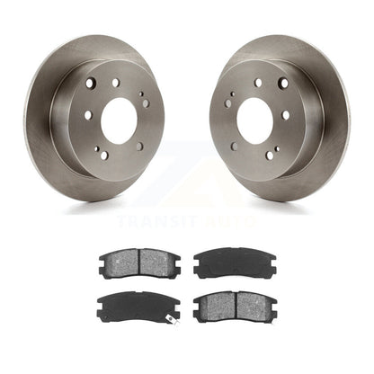 Kit de disques de frein à disque arrière et plaquettes semi-métalliques pour Mitsubishi Eclipse Galant