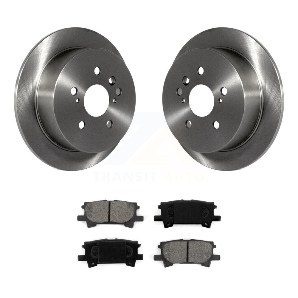Kit de rotor de frein arrière et de plaquettes semi-métalliques pour Lexus RX350 Toyota Highlander RX33