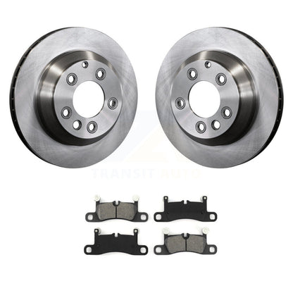 Kit de disques de frein arrière et de plaquettes semi-métalliques pour Volkswagen Touareg Porsche Cayenn