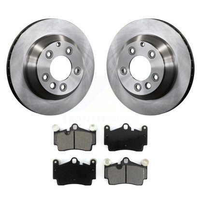 Rotors de frein arrière et Kit de plaquettes semi-métalliques pour Audi Q7 Porsche Cayenne volkswagen