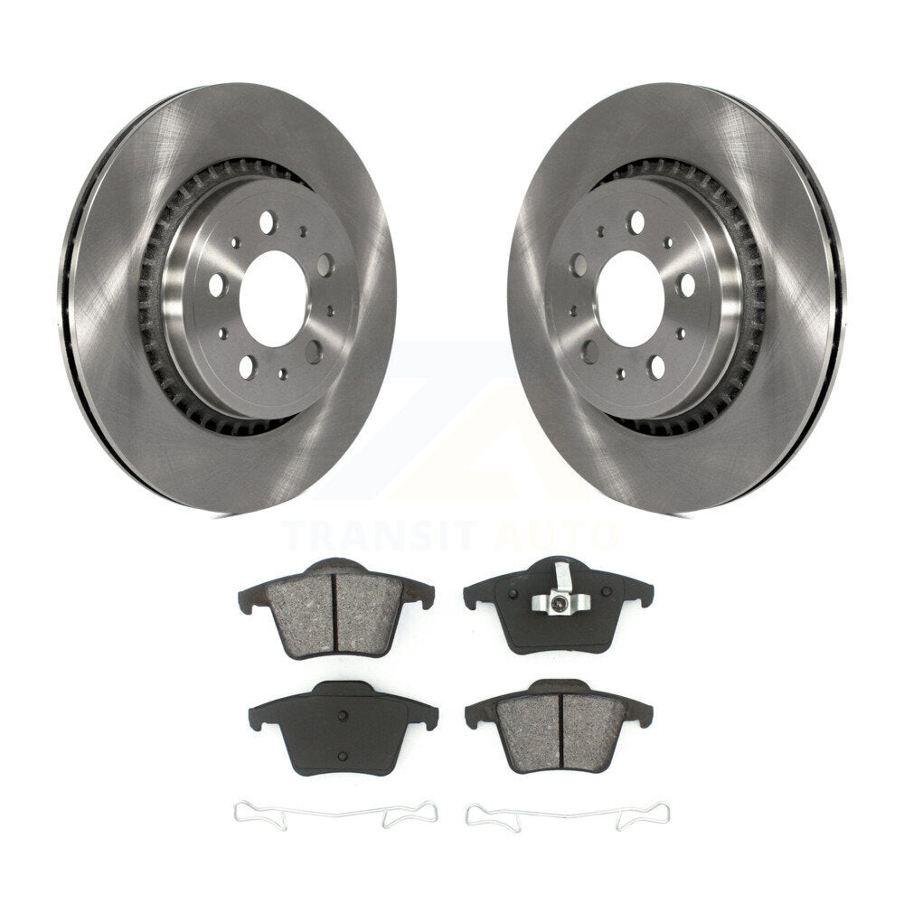 Kit de disques de frein à disque arrière et plaquettes semi-métalliques pour Volvo XC90 2003-2014