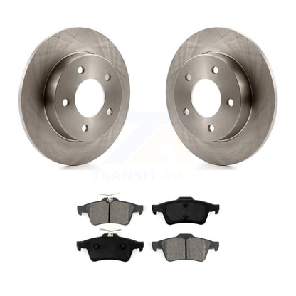 Kit de disques de frein à disque arrière et plaquettes semi-métalliques pour Mazda 3 Sport K8S-101809