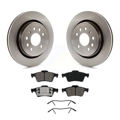 Kit de plaquettes semi-métalliques de rotor de frein arrière pour berline Saab 9-3 2003 avec ventilation