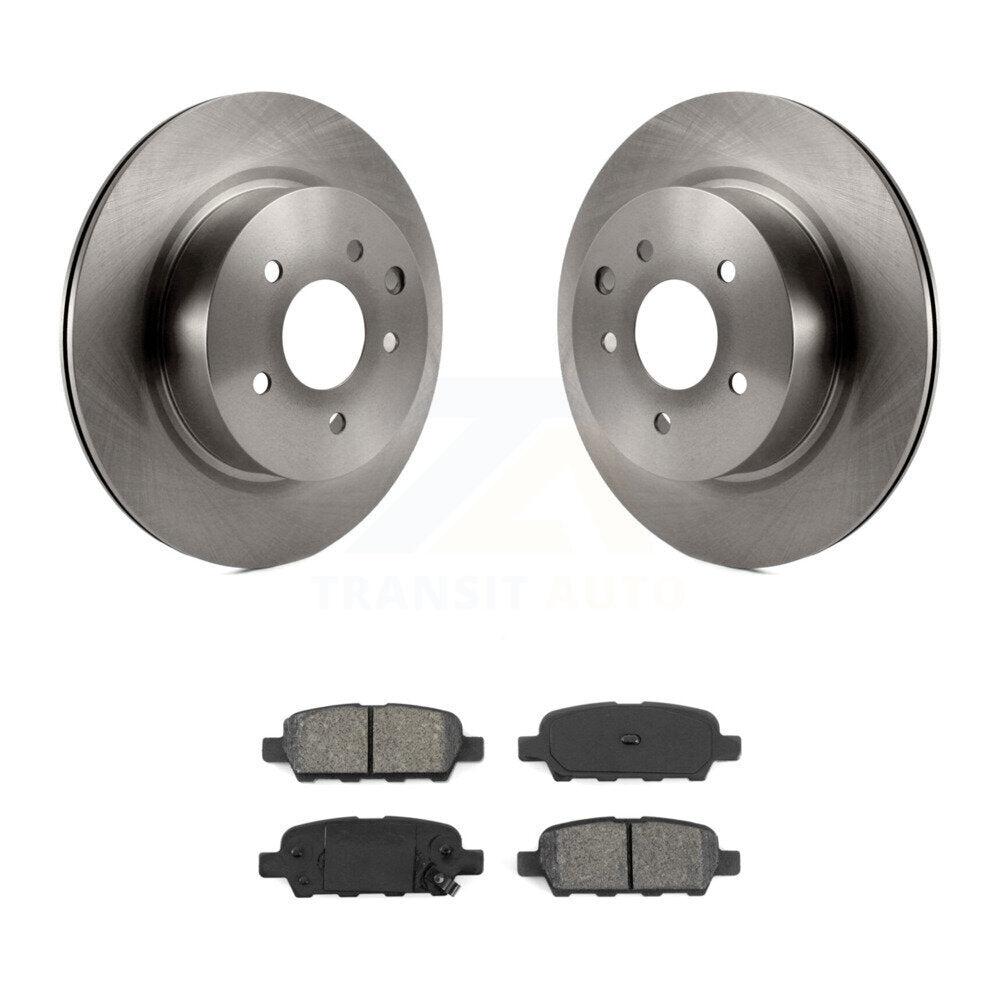 Kit de plaquettes de frein semi-métalliques pour Rotors de frein arrière, pour INFINITI Nissan Maxima G37 QX50 EX3