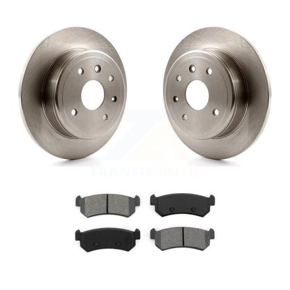 Kit de rotors de frein à disque arrière et plaquettes semi-métalliques pour Chevrolet Optra K8S-10182