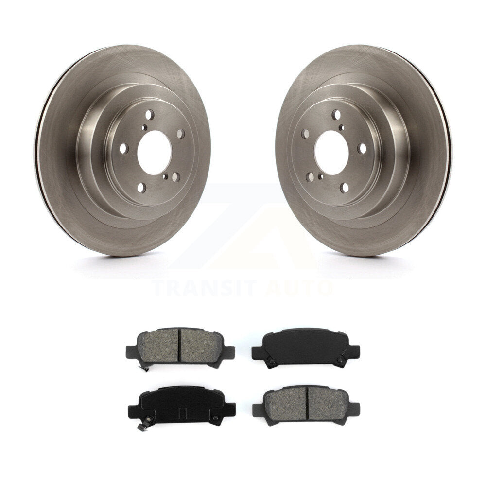 Kit de disques de frein à disque arrière et plaquettes semi-métalliques pour Subaru Legacy K8S-101826