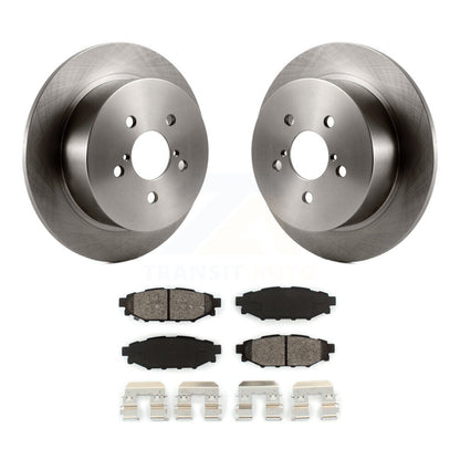 Kit de disques de frein à disque arrière et plaquettes semi-métalliques pour Subaru Outback Legacy