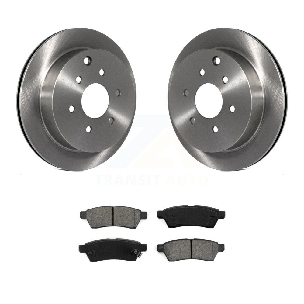 Kit de plaquettes semi-métalliques de Rotor de frein arrière, pour Nissan Frontier Xterra Suzuki Equato