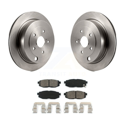 Kit de disques de frein à disque arrière et plaquettes semi-métalliques pour Subaru Tribeca B9