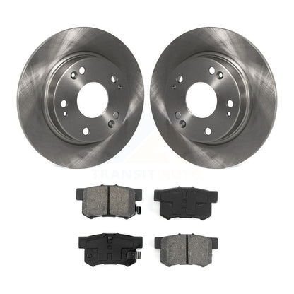 Kit de rotors de frein à disque arrière et plaquettes semi-métalliques pour Honda Civic Acura CSX ILX