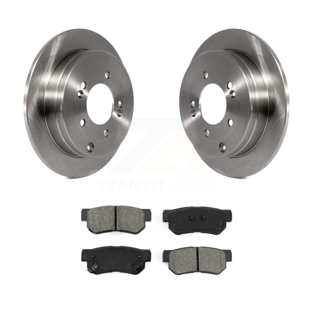 Kit de disques de frein à disque arrière et plaquettes semi-métalliques pour Hyundai Azera 2006-2009