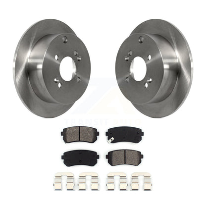 Kit de plaquettes de frein semi-métalliques pour Rotor de frein arrière, pour Hyundai Accent Kia Rio5 Ri 2006 – 2010