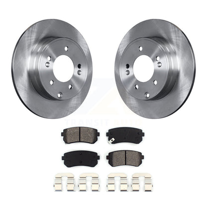 Kit de rotor de frein arrière et de plaquettes semi-métalliques pour Hyundai Tucson Sonata Kia Cadenz