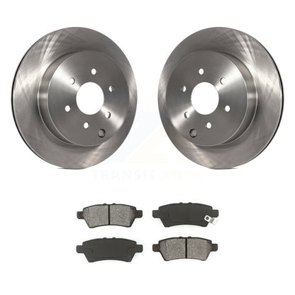 Rotors de frein à disque arrière et kit de plaquettes semi-métalliques pour Nissan Pathfinde 2005-2012