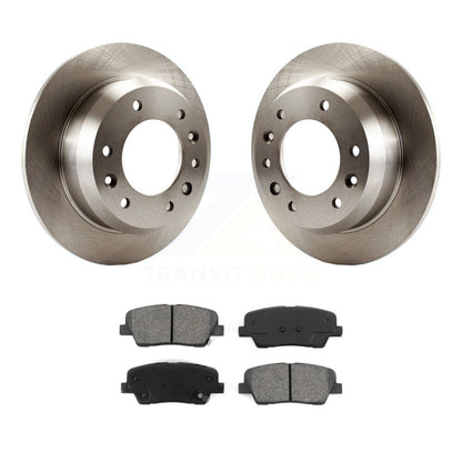 Rotor de frein à disque arrière et Kit de plaquettes semi-métalliques pour Kia Sedona Hyundai Entourag