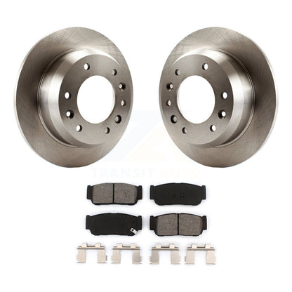 Kit de rotor de frein à disque arrière et de plaquettes semi-métalliques pour Hyundai Entourage Kia Sedon