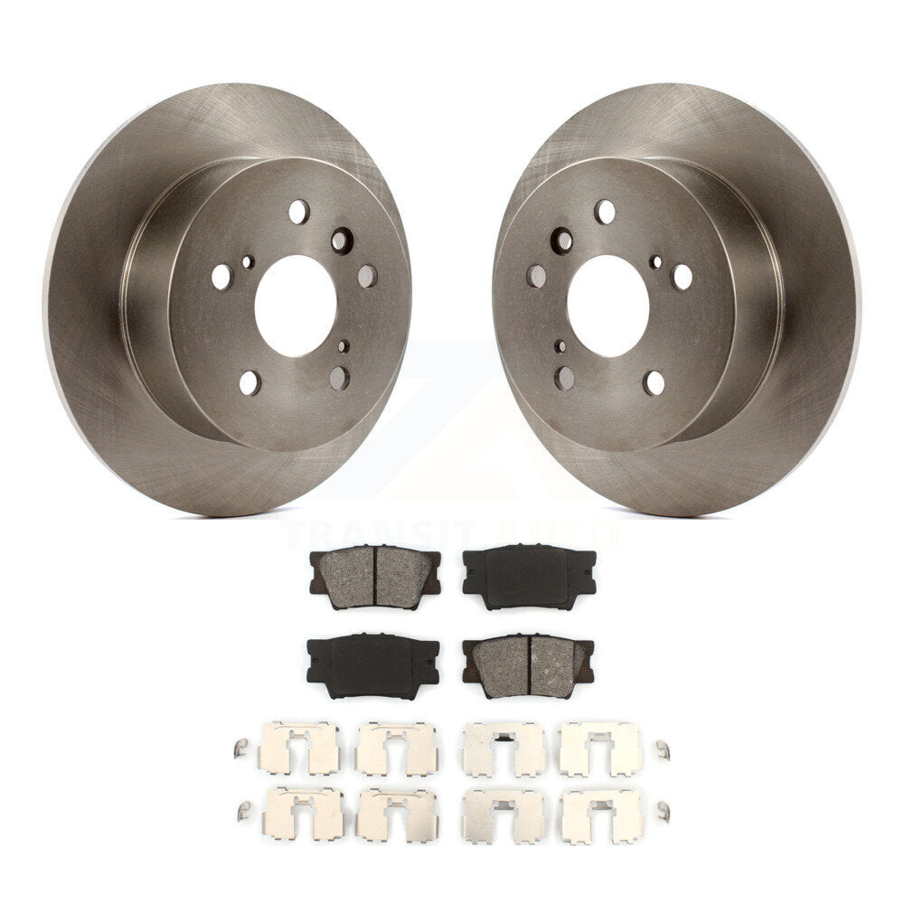 Kit de plaquettes de frein à disque arrière, Rotors semi-métalliques, pour Toyota Camry Lexus ES350 Avalo