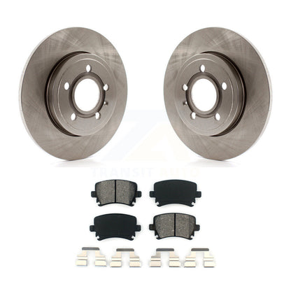 Kit de disques de frein à disque arrière et plaquettes semi-métalliques pour Audi A4 Quattro K8S-10185