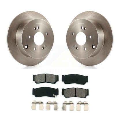 Kit de disques de frein à disque arrière et plaquettes semi-métalliques pour Hyundai Santa F 2007-2009