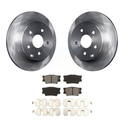 Kit de rotors de frein à disque arrière et plaquettes semi-métalliques pour Toyota RAV4 Lexus HS250h