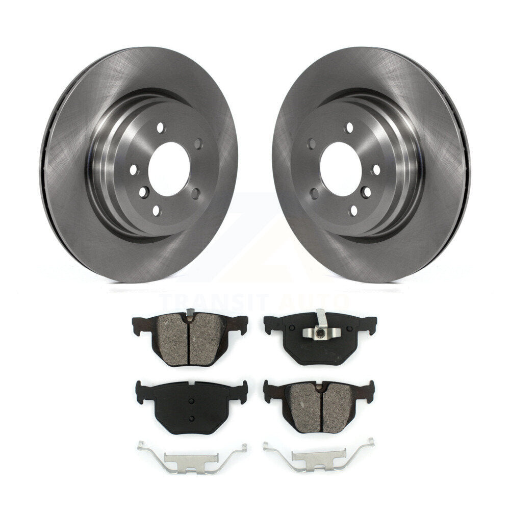 Kit de rotor de frein arrière et de plaquettes semi-métalliques pour BMW X1 335i xDrive 335xi 330i 330x