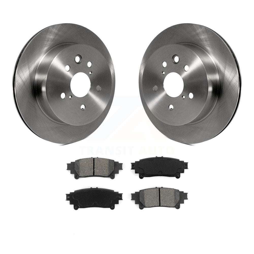 Kit de disques de frein à disque arrière et plaquettes semi-métalliques pour Lexus IS350 IS250