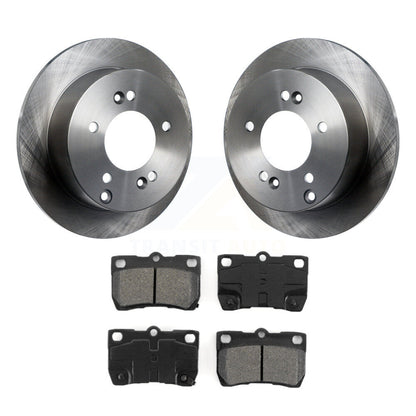 Kit de disques de frein à disque arrière et plaquettes semi-métalliques pour Lexus IS250 K8S-101865