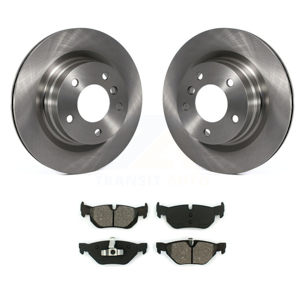 Kit de disques de frein à disque arrière et plaquettes semi-métalliques pour BMW 323i 328i 325i