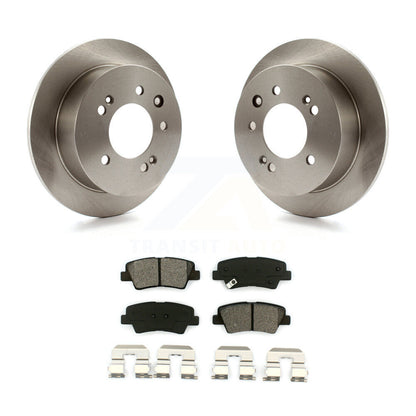 Kit de rotor de frein arrière et de plaquettes semi-métalliques pour Hyundai Elantra Sedan à partir du 03 23 1