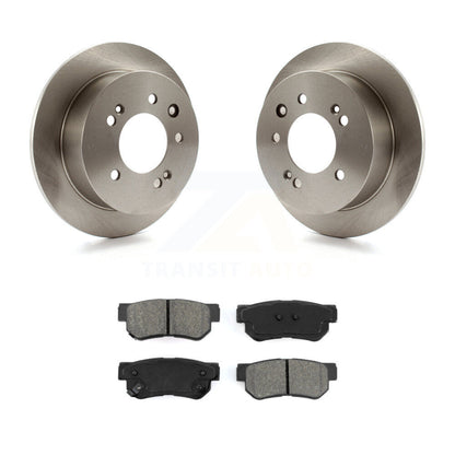Kit de rotors de frein à disque arrière et plaquettes semi-métalliques pour Hyundai Elantra K8S-10187
