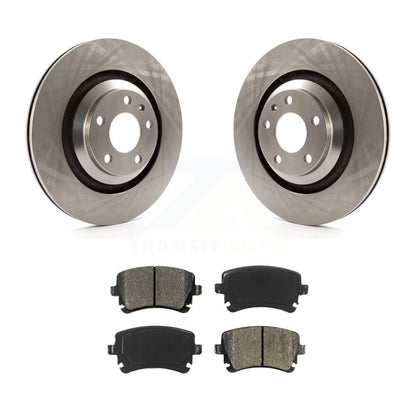 Kit de disques de frein à disque arrière et plaquettes semi-métalliques pour Audi A6 Quattro K8S-10187