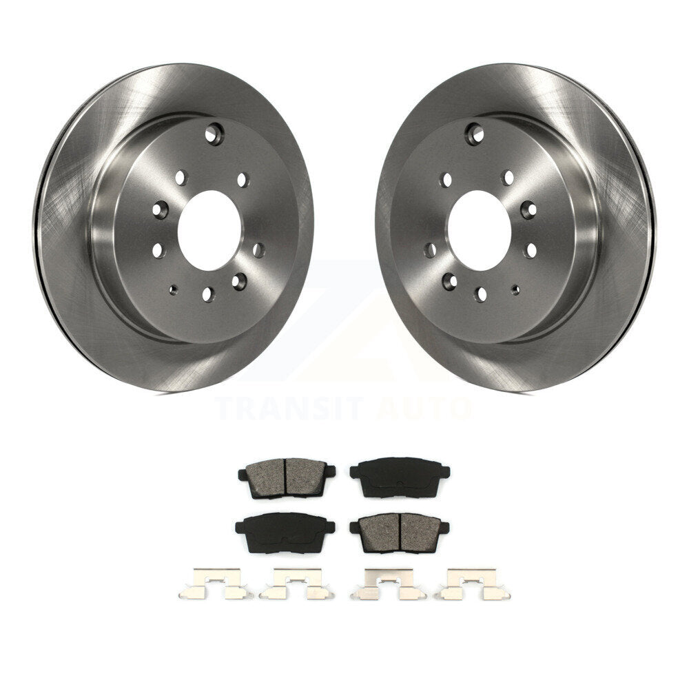 Kit de plaquettes semi-métalliques de Rotor de frein à disque arrière, pour Ford Edge Mazda CX-7 Lincoln MK