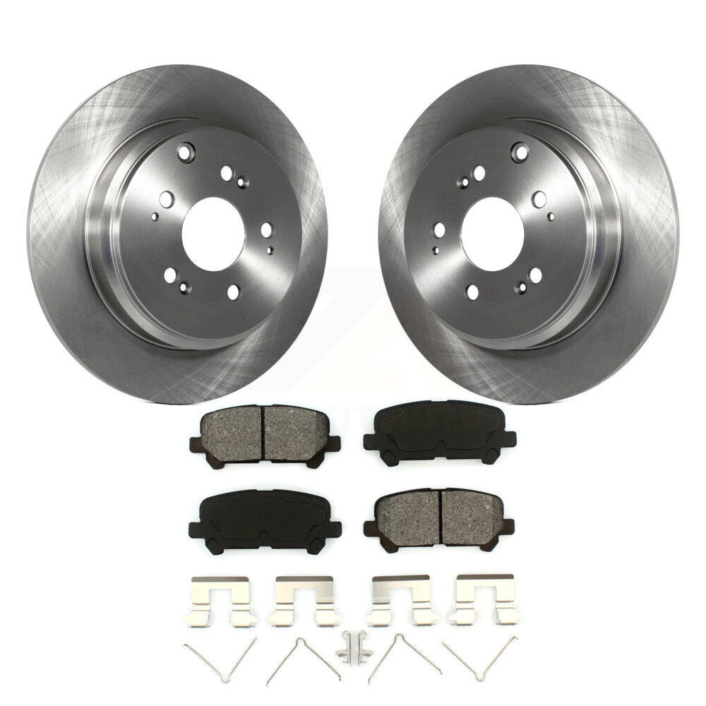 Kit de rotor de frein arrière et de plaquettes semi-métalliques pour Honda Odyssey Pilot Acura MDX ZD