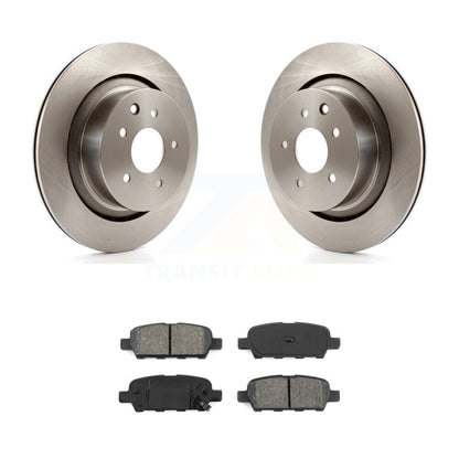 Kit de disques de frein à disque arrière et plaquettes semi-métalliques pour INFINITI G35 Q60
